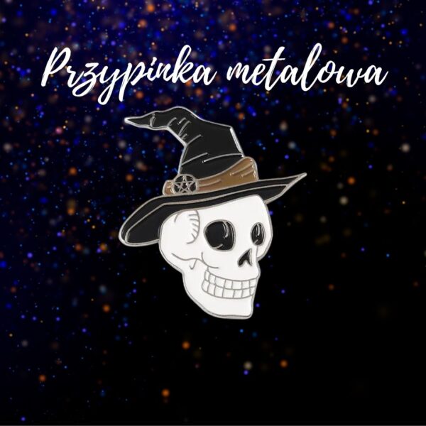 przypinka metalowa